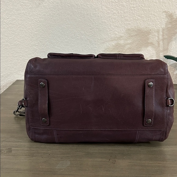 COACH Madison Audrey Purse Creed F0982 - 14329 In Eggplant / Purple - Picture 9 of 10